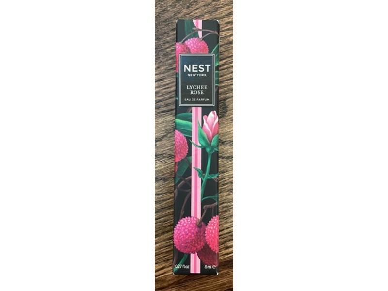 Nest New York Eau De Parfum, Lychee Rose, 0.27 fl oz/8 mL