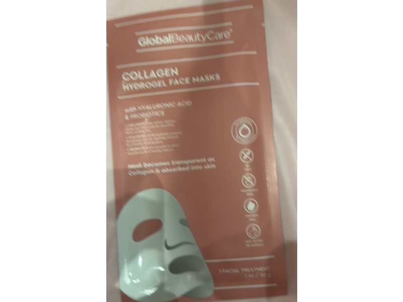 Global Beauty Care Collagen Hydrogel Face Mask, 1 oz/30 g