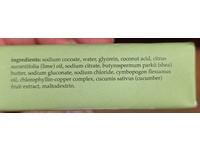 River Soap Company Body Bar, Cucumber Lime, 4.5 fl oz/127.5 g - thumbnail 3