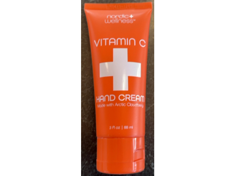 Nordic+Wellness Vitamin C Hand Cream, Arctic Cloudbery, 3 fl oz/ 88 mL