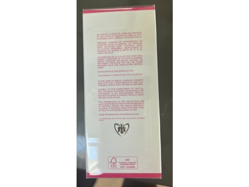 Guerlain Paris Aqua Allego Eau De Toilette, FloraBloom, 25 mL