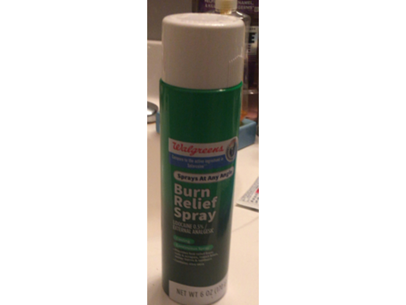 Walgreens Burn Relief Spray, 6 oz