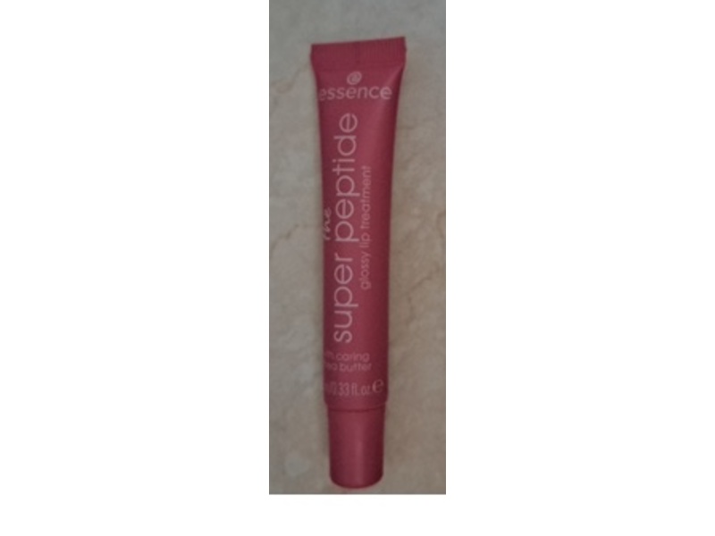 Essence The Super Peptide Glossy Lip Treatment, Caring Shea Butter, 02 Pinkified, 0.33 fl oz/10 mL