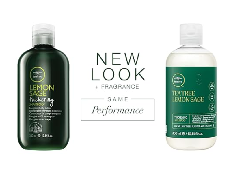 Tea Tree Thickening Shampoo, Lemon Sage , 10.14 fl oz/300 mL