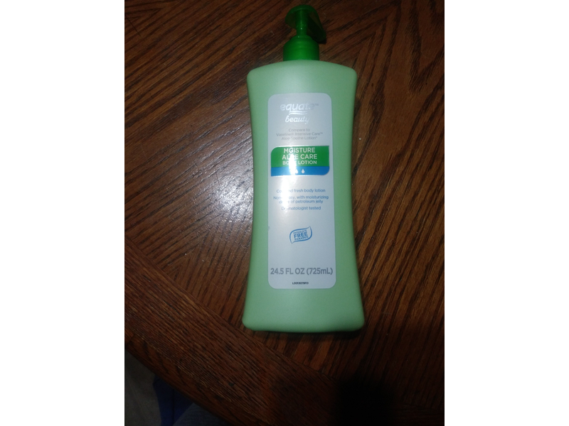 equate aloe vera lotion
