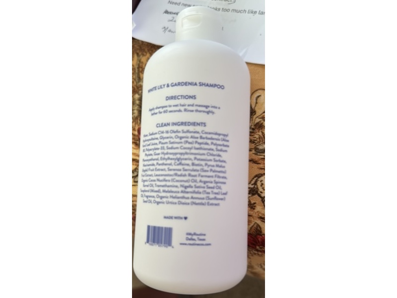 Routine Wellness Shampoo, Unscented, 14 fl oz/414 mL