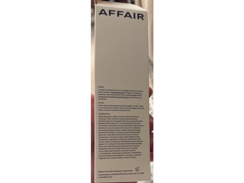 Crown Affair The Hydrating Conditioner, 8 fl oz/237 mL