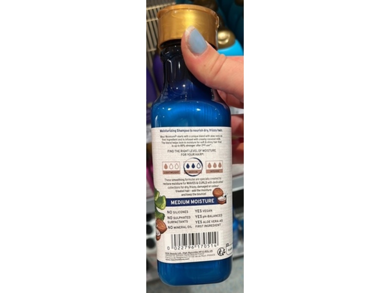 Maui Nourishing Shampoo, Coconut Milk & Aloa Vera, 13 fl oz/385 mL