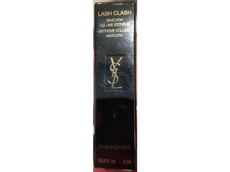 Yves Saint Laurent Lash Clash Mascara, Uninhibited Brown, 0.06 fl oz/2 mL