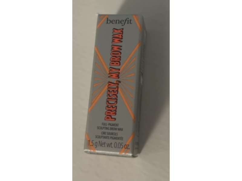 Benefit Precisely, My Brow Wax Full-Pigment Sculpting-Brow Wax, Warm Gloden Blonde, 0.05 oz/1.5 g