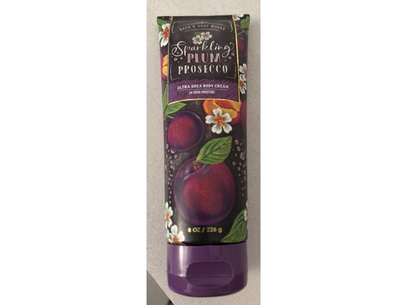Bath & Body Works Ultra Shea Body Cream, Sparkling Plum Prosecco, 8 fl oz/226 g