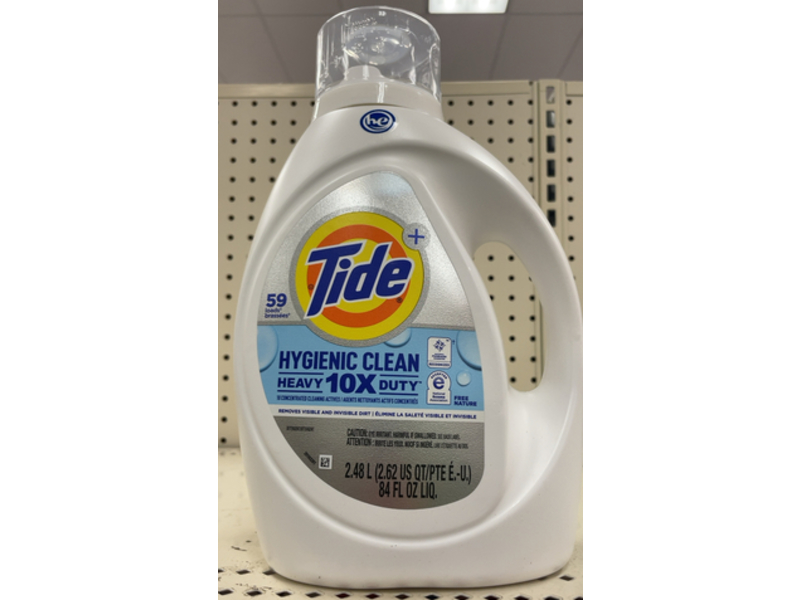 Tide Hygenic Clean Laundry Detergent, 59 Loads, 84 fl oz/2.48 L