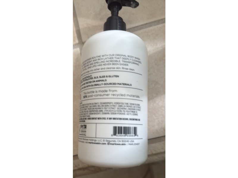 Marlowe. Men's Body Wash, Original Sage + Fir, 15 fl oz/443 mL