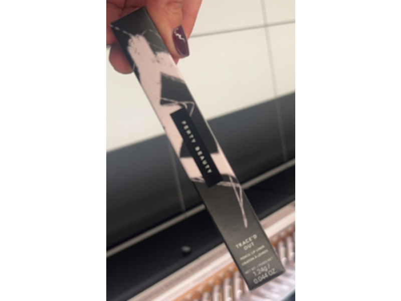 Fenty Beauty Trace'd Out Pencil Lip Liner, Thugz Blush Too, 0.044 oz/1.24 g