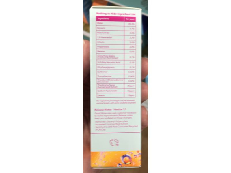 Good Molecules Niacinamide Brightening Toner, 1 fl oz/30 mL