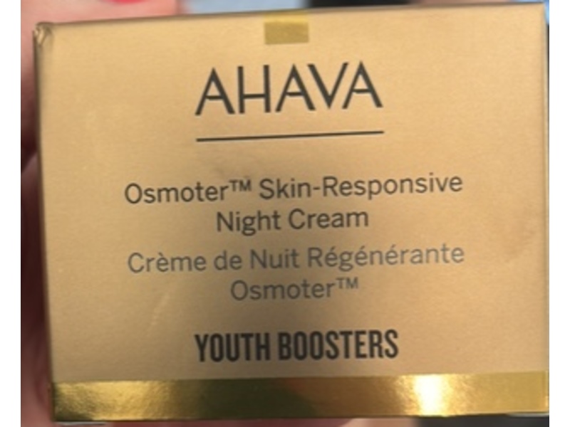 Ahava Osmoter Skin-Responsive Night Cream, 1.7 fl oz/50 mL