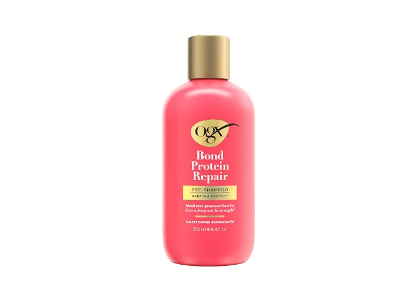 OGX Bond Protein Repair Pre-Shampoo, 8.4 fl oz/250 mL