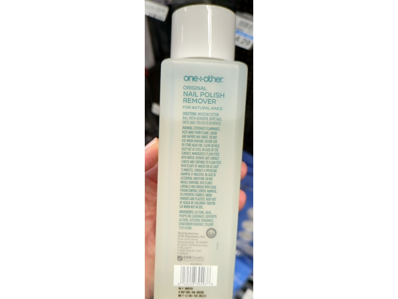 One+Other Original Nail Polish Remover, 10 oz/297.74 mL