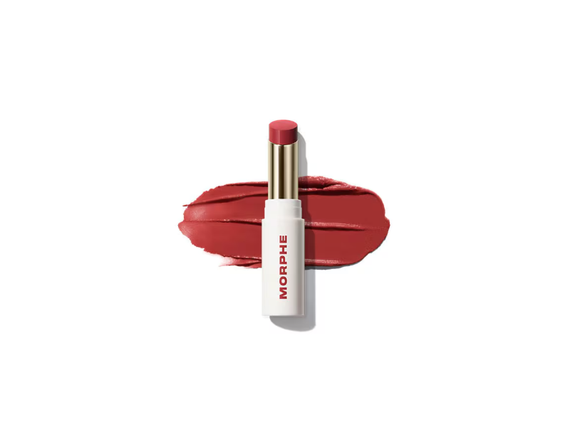 Morphe Liplock Glossy Lipstick, Heart-Riveting, 0.14 oz/4 g