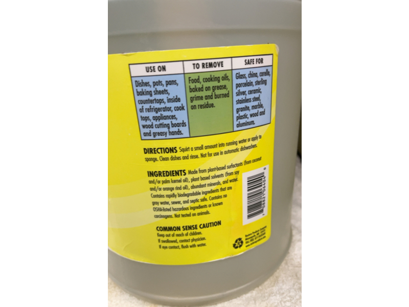 Restore Naturals Liquid Renewable Dish Soap, 64 fl oz/1.89 L