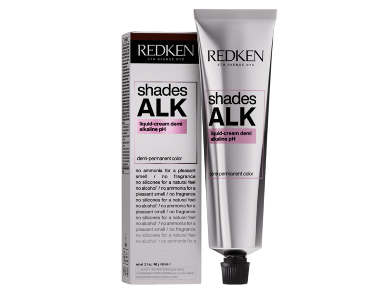 Redken Shades ALK Demi-Permanent Color, 4N Chicory Natural, 2.1 oz/60 mL