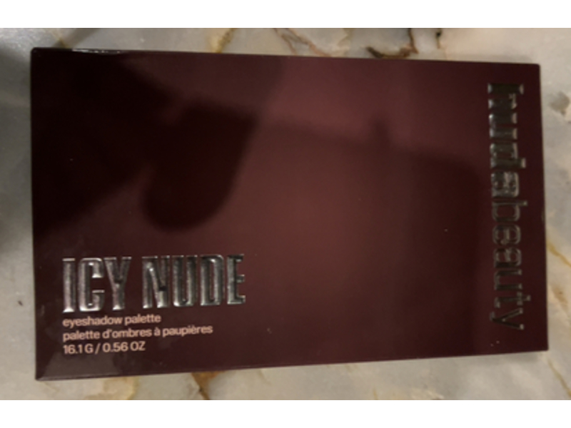 Huda Beauty Eyeshadow Palette, Icy Nude, 0.56 oz/16.1 g