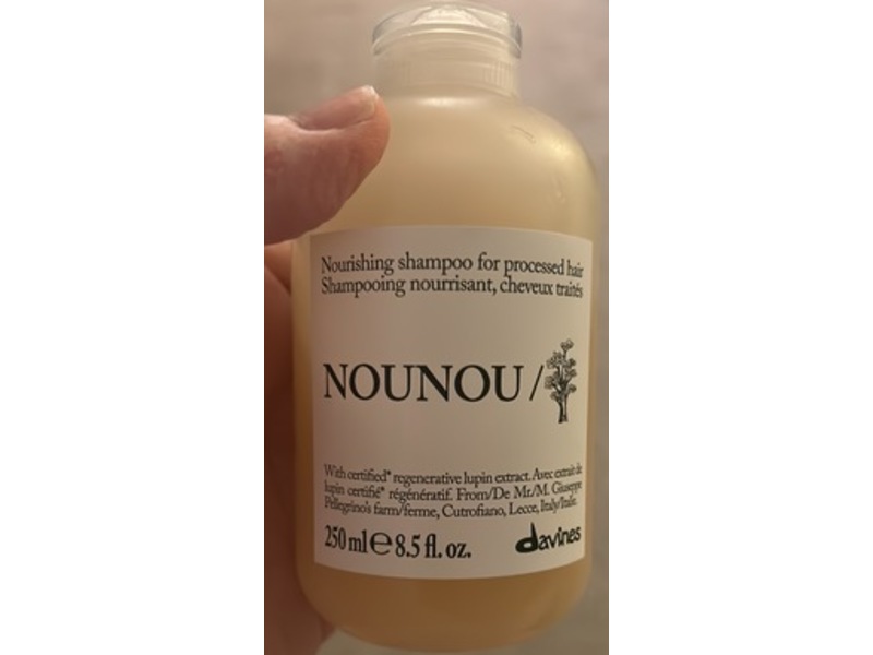 Davines NOUNOU/ Nourishing Shampoo, 8.5 fl oz/250 mL