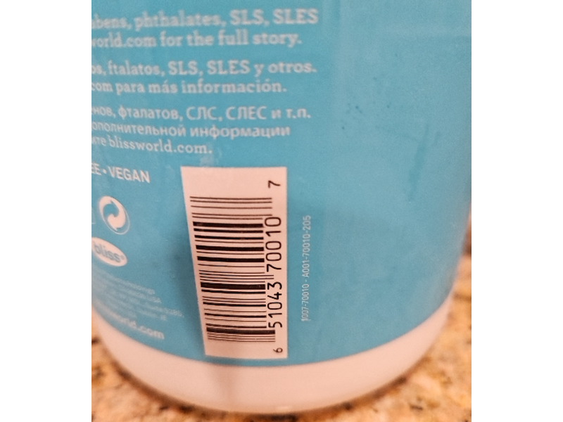 Bliss Body Butter Body Cream, Lemon & Sage, 32 fl oz/946 mL