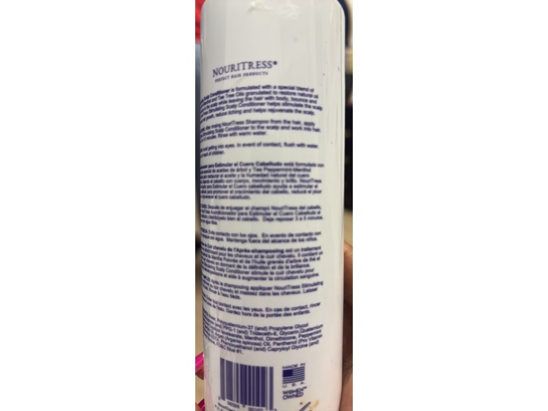NouriTress Stimulating Scalp Conditioner, Peppermint & Argan Oil, 8 fl oz/236 mL