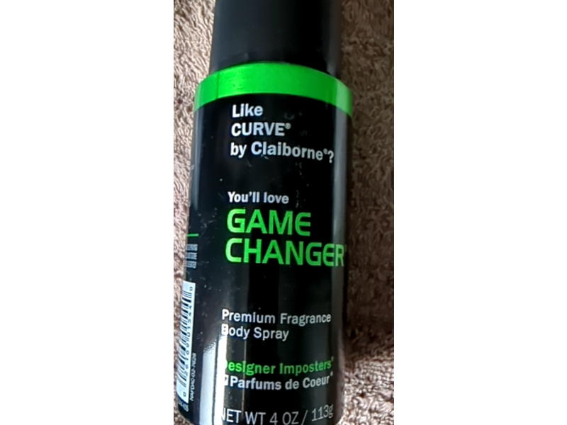 Designer Imposters Parfums De Coeur Fragrance Body Spray, You'll Love Game Changer, 4 oz/113 g