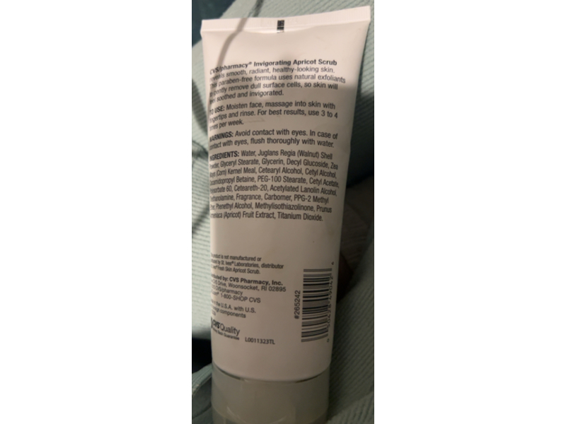 Cvs Pharmacy Invigorating Apricot Scrub, 6 oz/170 g