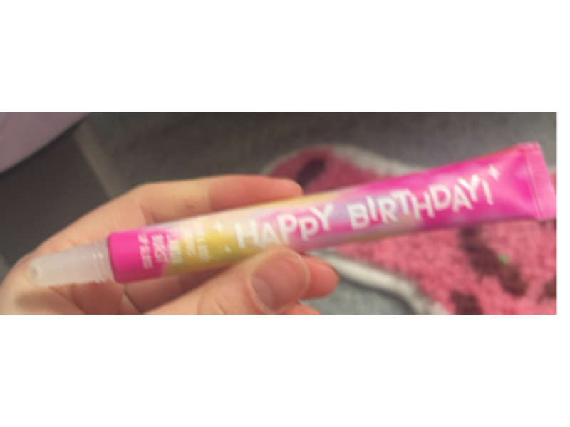 Bath & Body Works Lip Gloss, Happy Birthday, 0.34 fl oz/10 mL