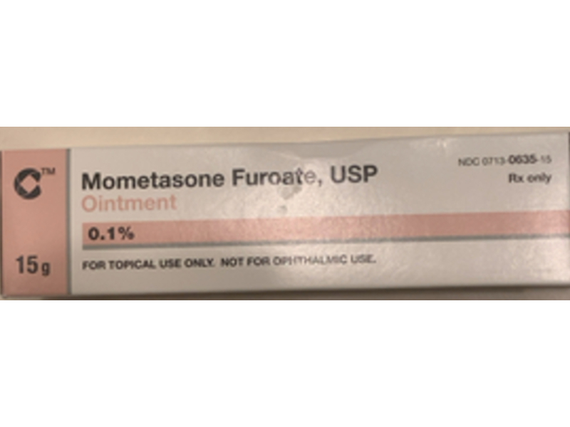 Mometasone Furoate Ointment, 0.1%, 15 g, Cosette (Rx)