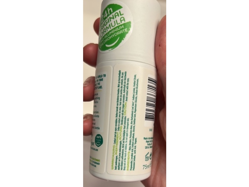 Happy Earth Deodorant Roll-On, 75 mL