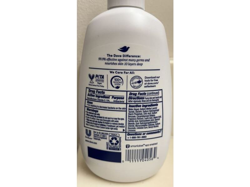 Dove Care & Protect Antibacterial Hand Wash, 12 fl oz/355 mL