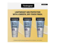 Neutrogena Ultra Sheer Dry Touch Sunscreen, SPF 55, 3.0 fl oz/88 mL, Pack Of 3 - thumbnail 1