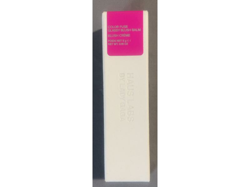 Haus Labs Color Fuse Glassy Blush Balm, Glassy Hibiscus, 0.18 oz/5 g