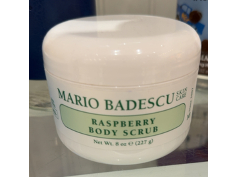 Mario Badescu Skin Care Body Scrub, Raspberry, 8 oz/227 g