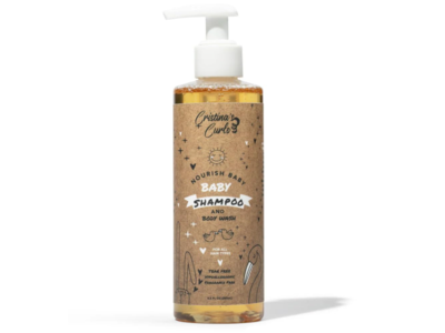 Cristina's Curls Nourish Baby Shampoo & Body Wash, 8.5 fl oz/250 mL