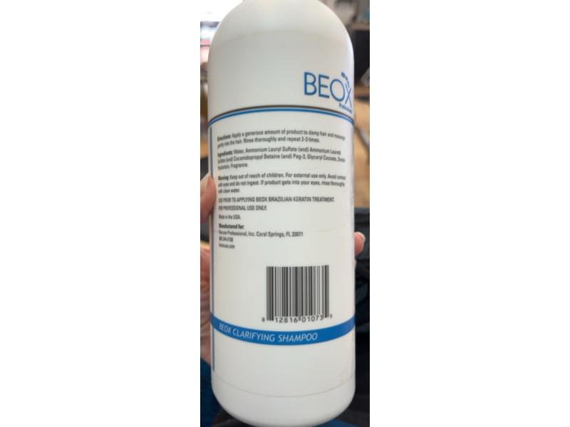 Beox Kera Clean Clarifying Shampoo, 32 fl oz