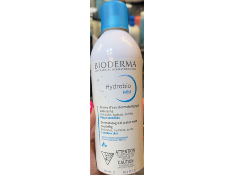 Bioderma Hydrabio Soothing Water Mist, 10.1 fl oz/300 mL