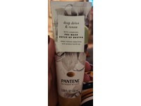 Pantene Deep Detox & Renew Pre-Wash Build-Up Buster, Charcoal, 3.38 fl oz/100 mL - Image 3