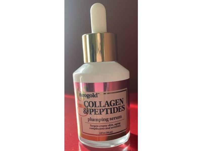 Neogold Collagen & Peptides Plumping Serum, 2 fl oz/59 mL