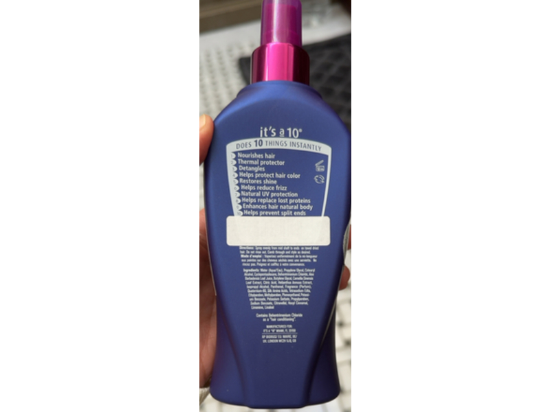 It's A 10 Miracle Leave - In Product, 10 fl oz/285.7 mL