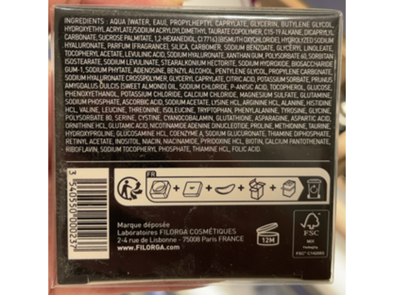 Filorga Hydrating Plumping Cream, Hydra-Hyal, 1.69 fl oz/50 mL