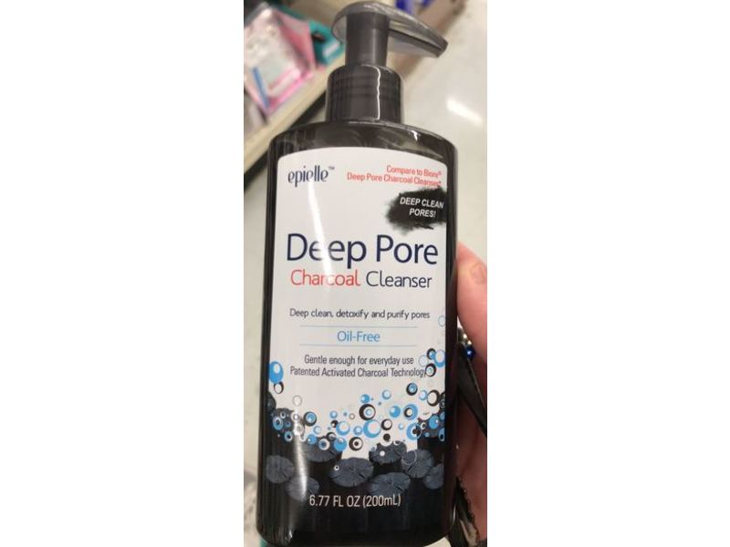Epielle Deep Pore Charcoal Cleanser, 6.77 fl oz/200 mL