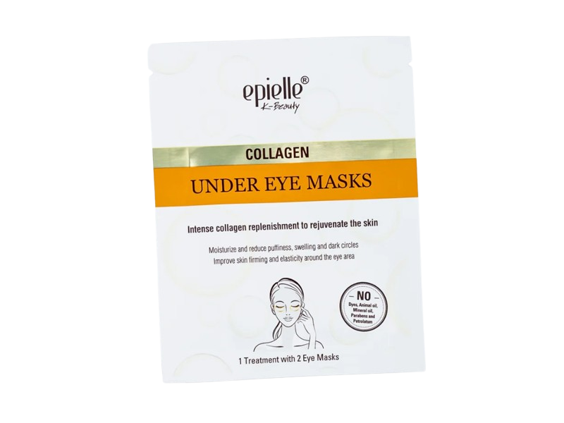 Epielle K-Beauty Collagen Under Eye Mask, 2 Count