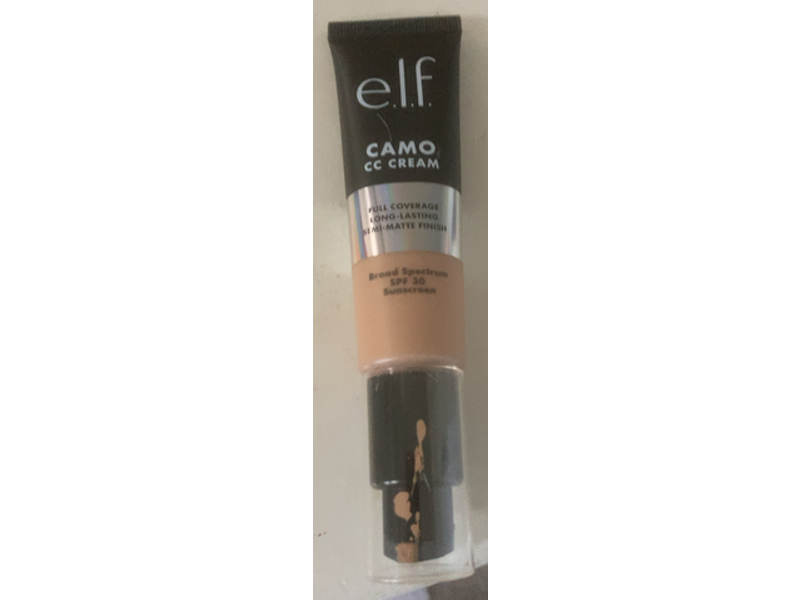 e. l. f. Cosmetics Camo Sunscreen CC Cream, Medium 370 N, SPF 30, 1.05 oz/30 g