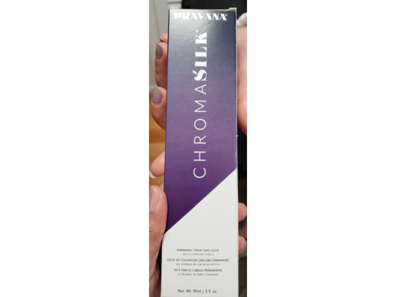 Pravana Chromasilk Permanent Creme Hair Color, 7N/7 Blonde, 3 fl oz/90 mL