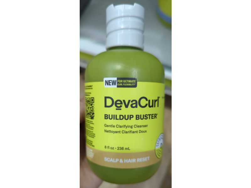 Deva Curl Buildup Buster Gentle Clarifying Cleanser, Green Oasis, 8 fl oz/236 mL